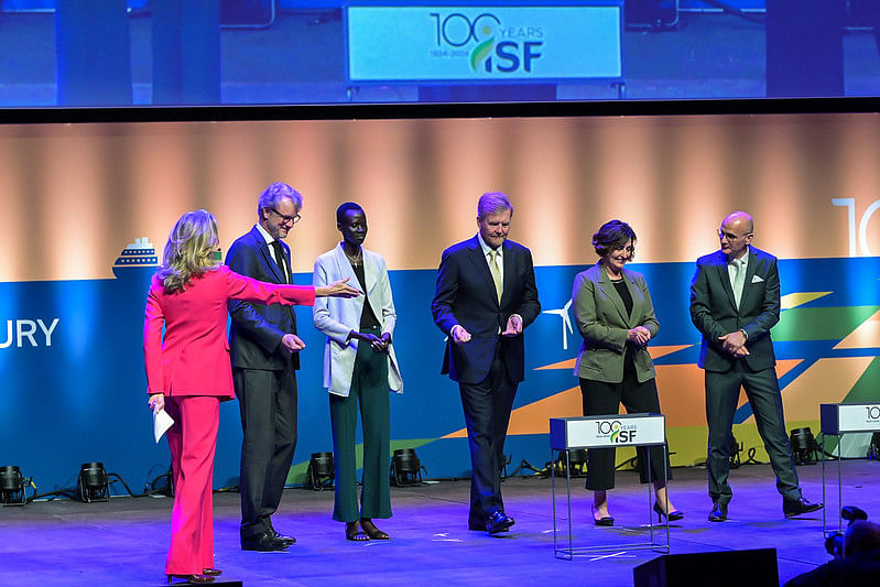 Willem-Alexander, 'King' of the Netherlands at 'ISF World Congress 2024'!