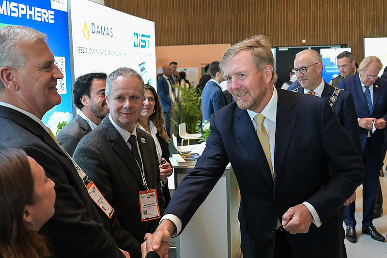 Willem-Alexander, 'King' of the Netherlands at 'ISF World Congress 2024'!