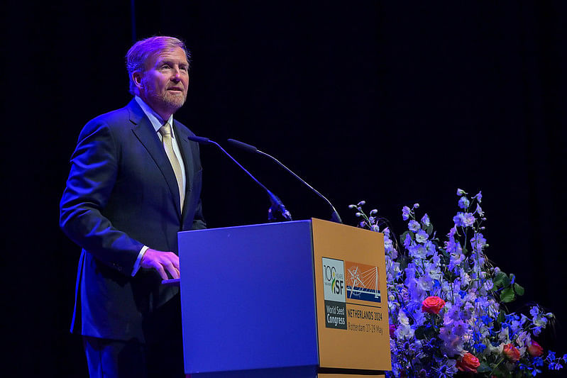 Willem-Alexander, 'King' of the Netherlands at 'ISF World Congress 2024'!