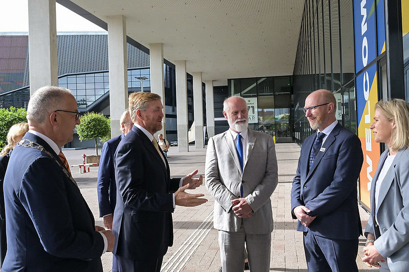 Willem-Alexander, 'King' of the Netherlands at 'ISF World Congress 2024'!