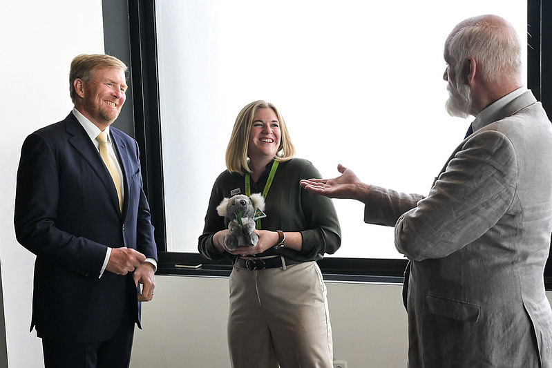 Willem-Alexander, 'King' of the Netherlands at 'ISF World Congress 2024'!