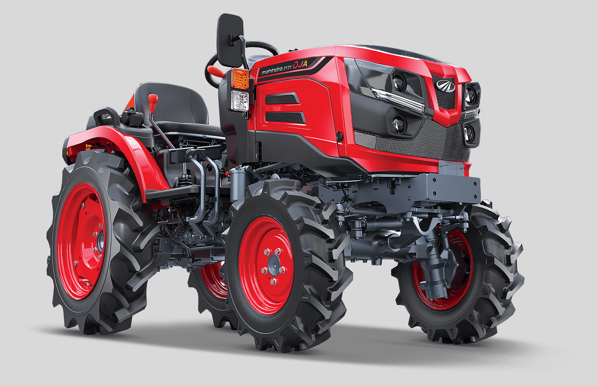 Mahindra launches Light weight 4WD OJA 2121 with 36” track width in ...