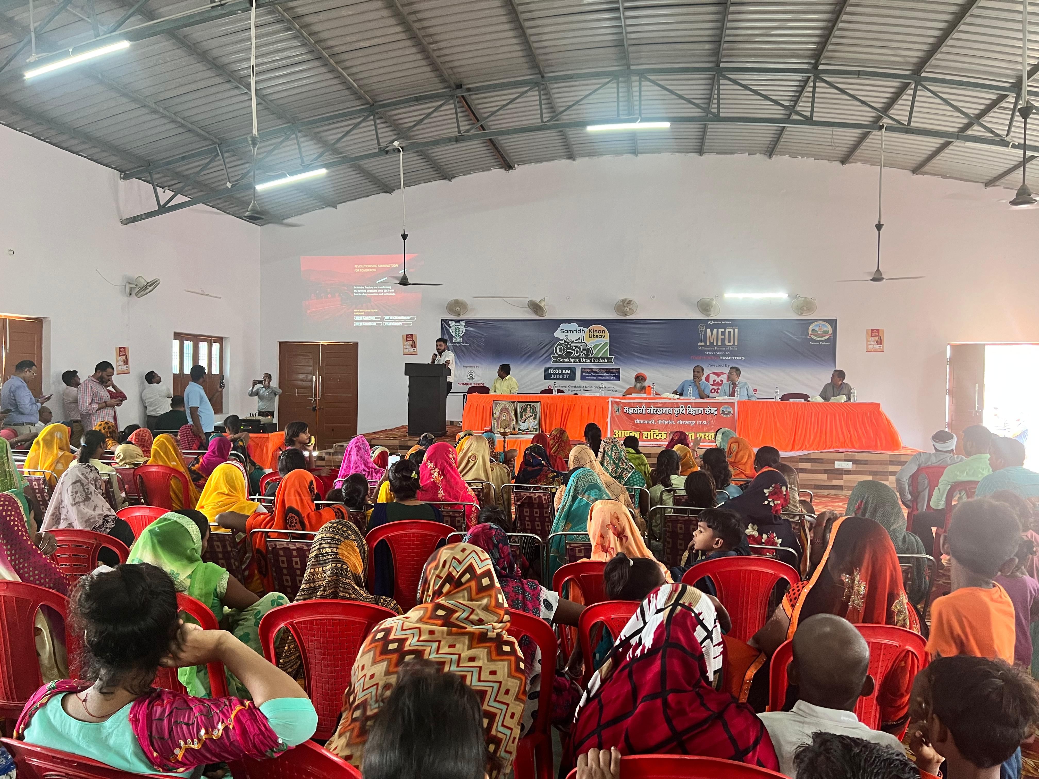 Nurturing Agriculture: Farming Heroes at KVK Gorakhpur!